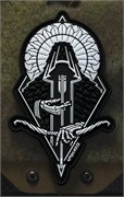 SMOLA313, Патч Лучник Солнца Ч/Б светонакопительный H0dR3w6nh4OyQsFnVQ1sB0
